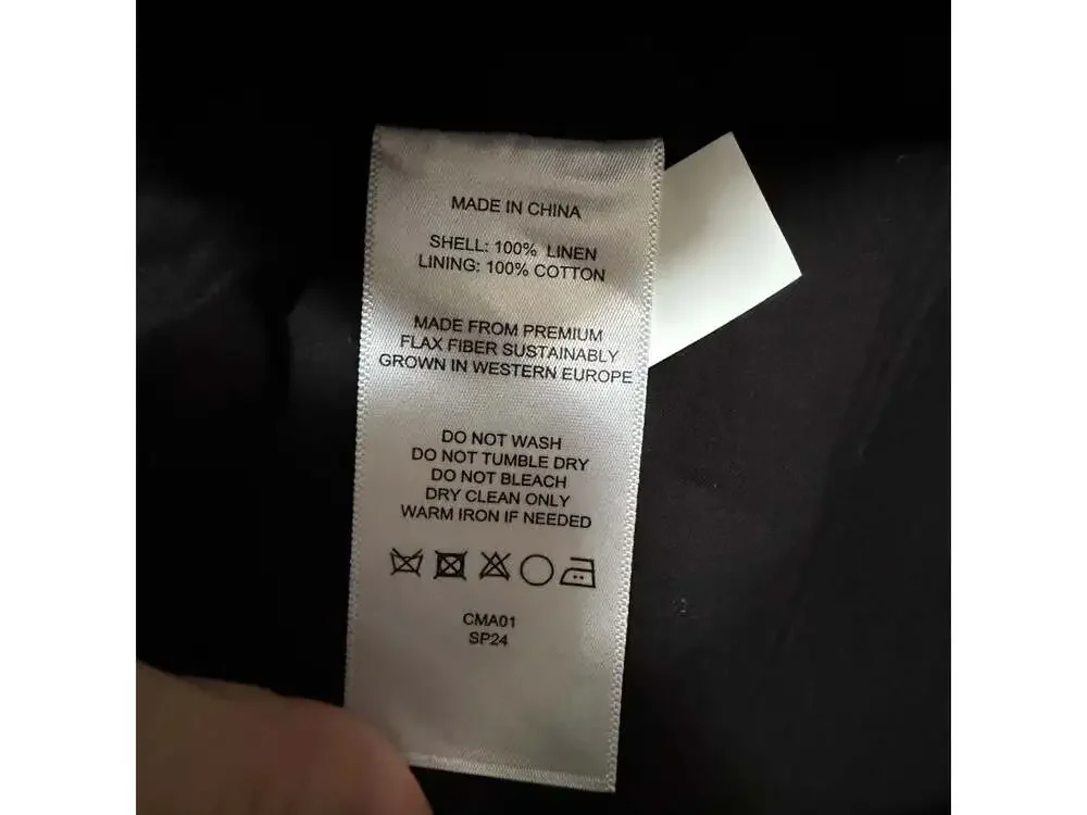 Quince 100% European Linen Blazer XL Old Money Capsule